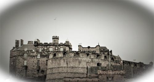Edinburgh Castle 008 BW